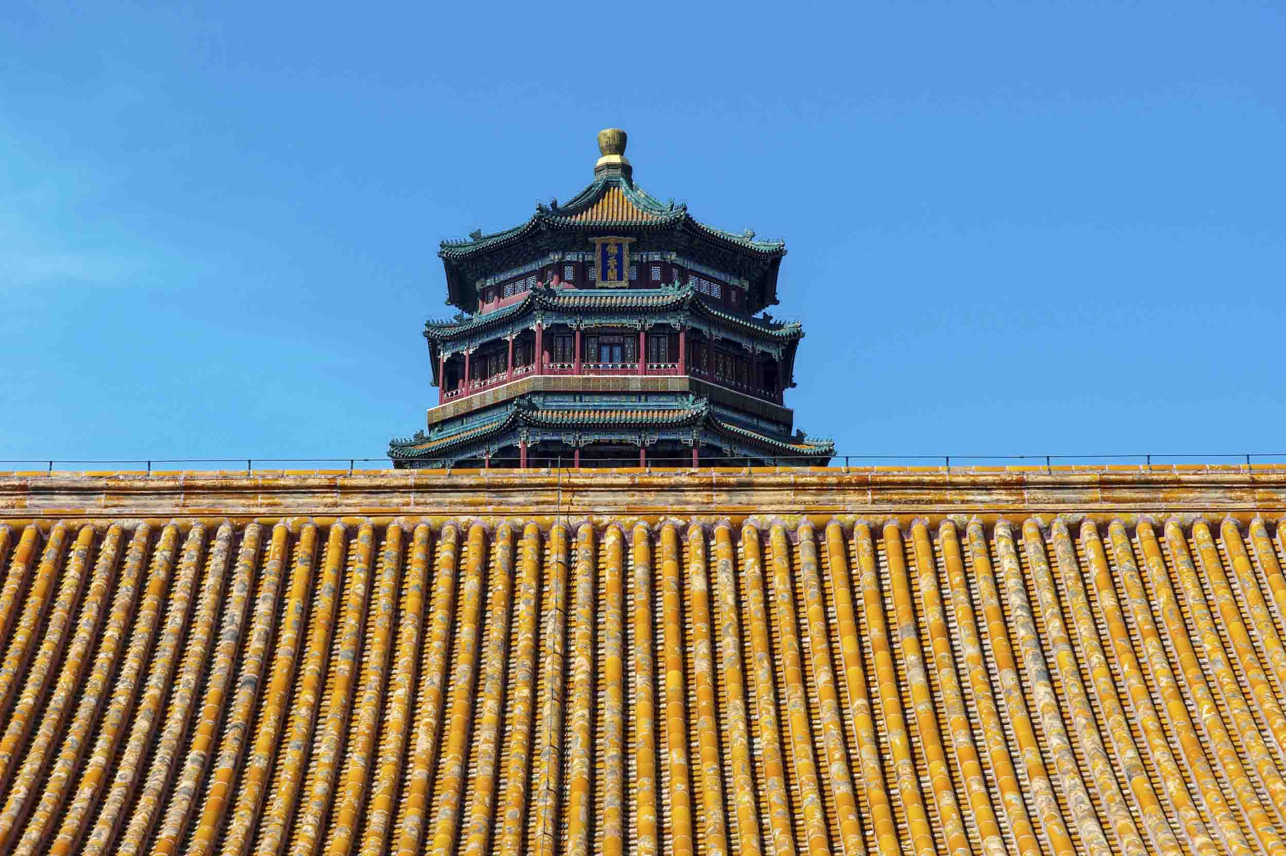 China’s imperial court would summer at the Summer Palace, located just outside of Beijing. The compound was established in the 11th century, but the remaining buildings were constructed in the 18th century, 2011