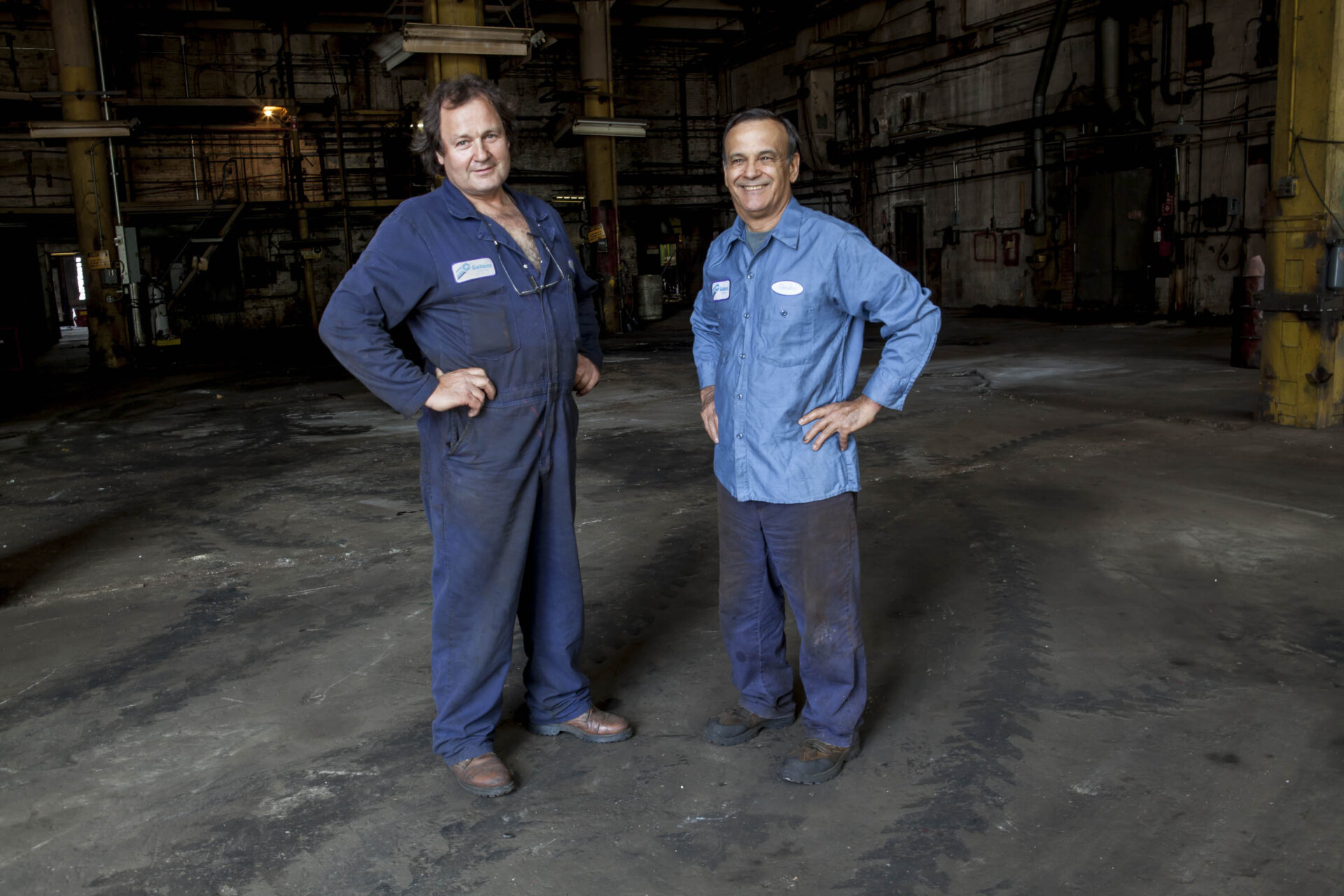 Ivo Sisic and Sandro Morelli, longtime Goltens’ employees