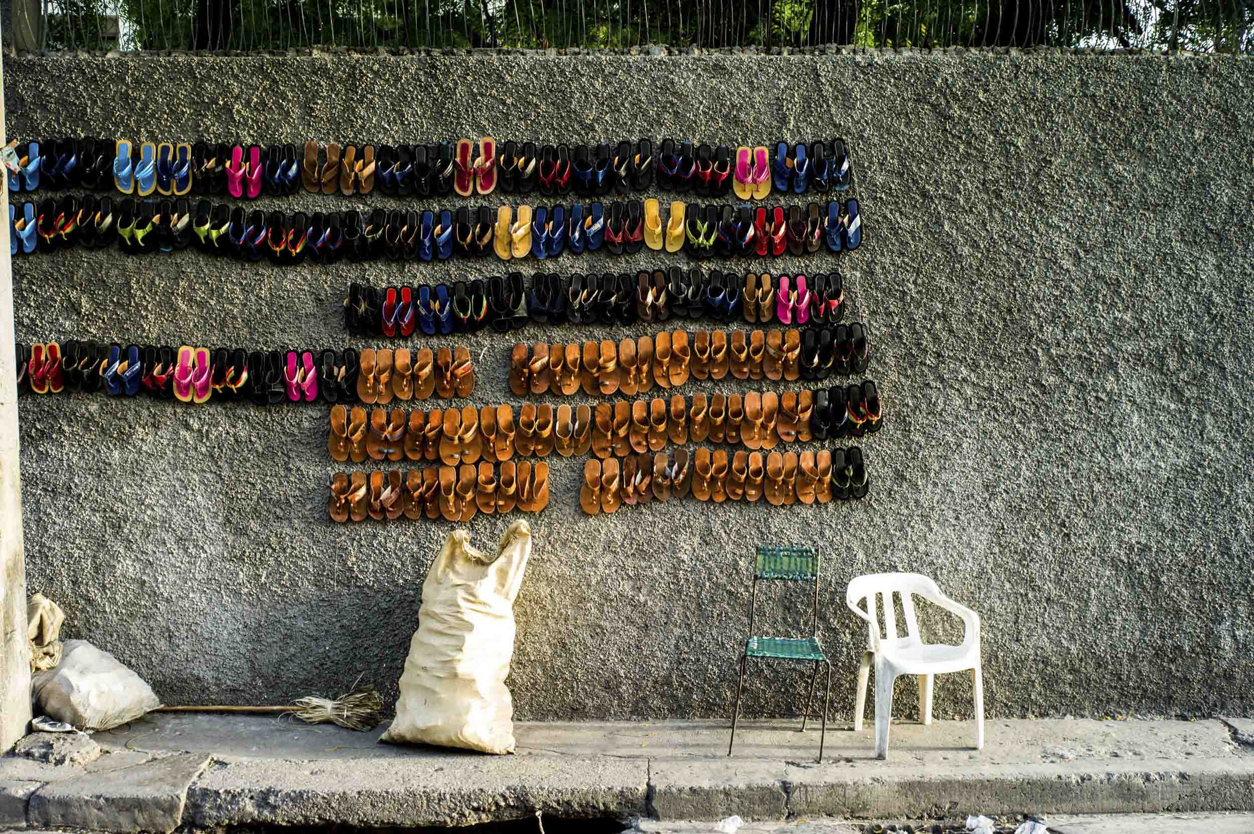 Street vendor, Port-au-Prince, 2016