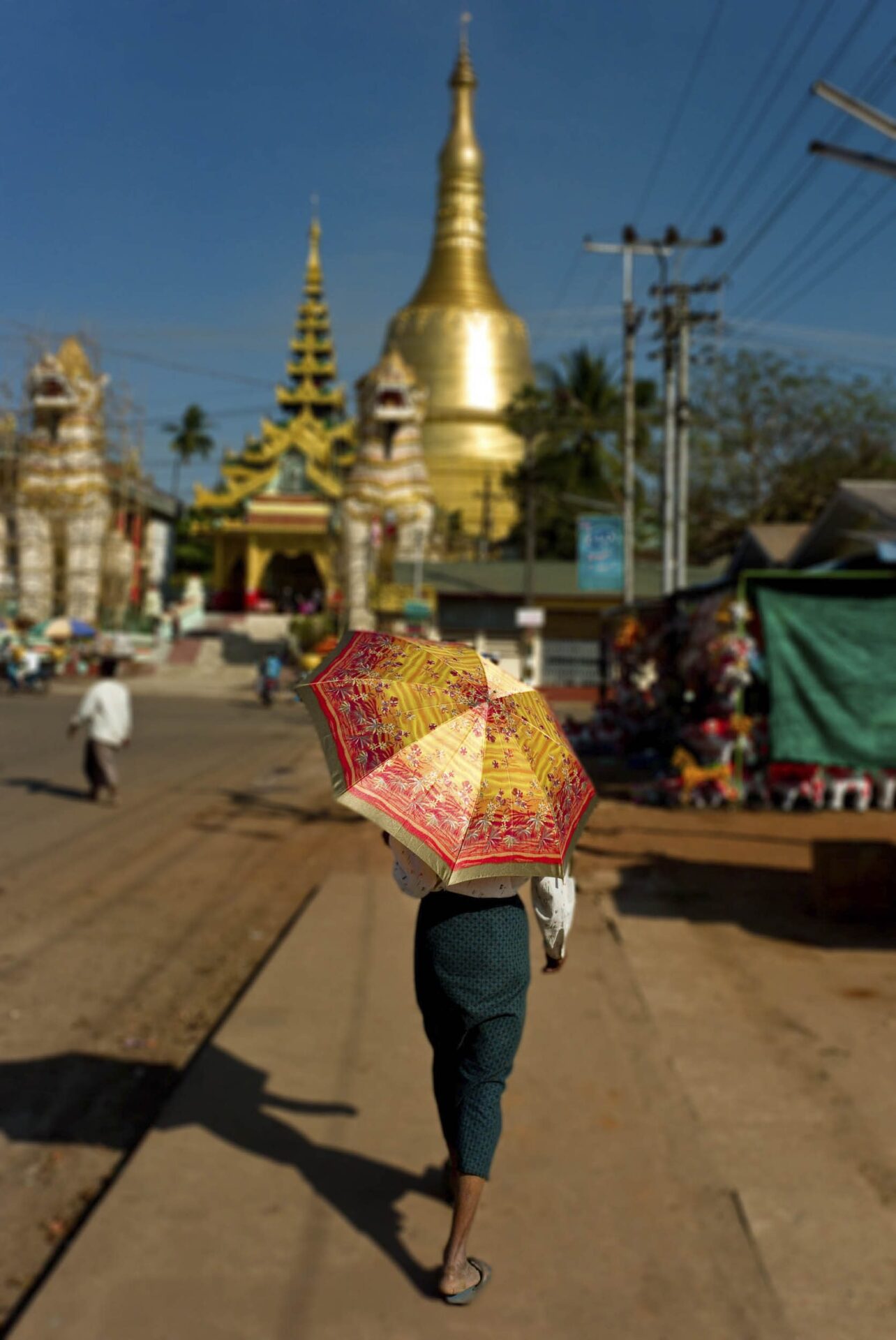 Shwemawdaw Paya, a 374-foot tall (and Myanmar’s tallest) temple in Bago. Originally built to enshrine two Buddha hairs, it’s also believed to house one of Buddha’s teeth, 2012