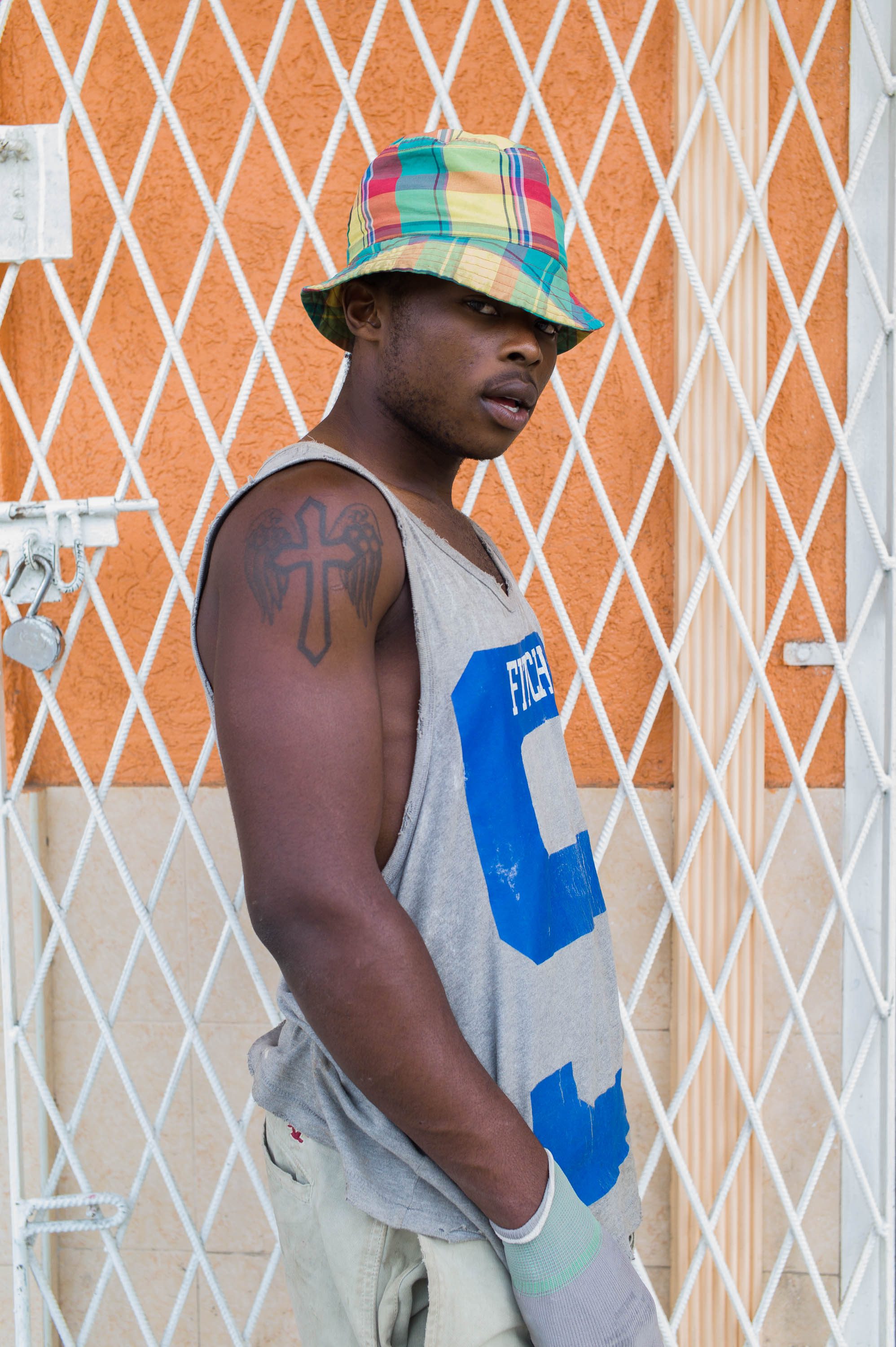 Jowayne, age 18, hardware store employee, Montego Bay, Jamaica, 2017